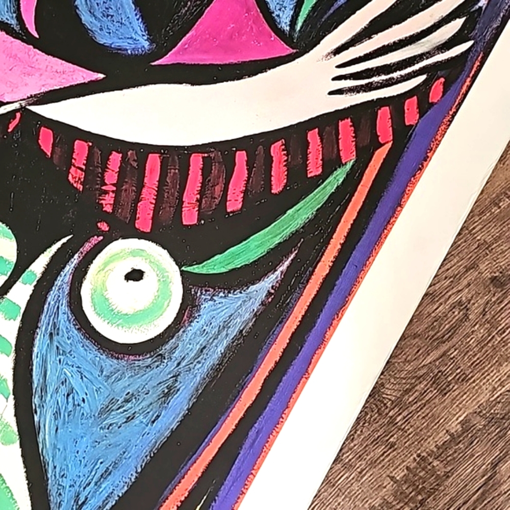 VTG Museum Print GIRL BEFORE A MIRROR by Pablo Picasso Printed in the U.S.A 1988 - Picture 9 of 14